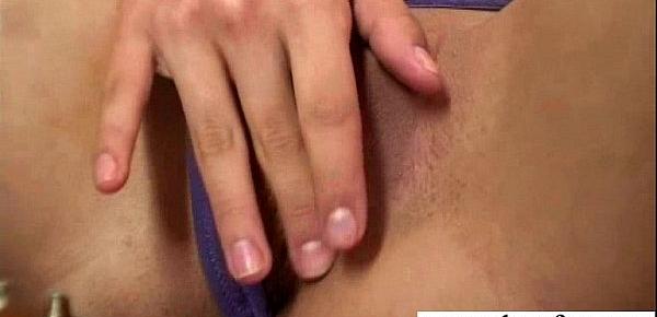  Teen Masturbating With Toys In Every Hole movie-16